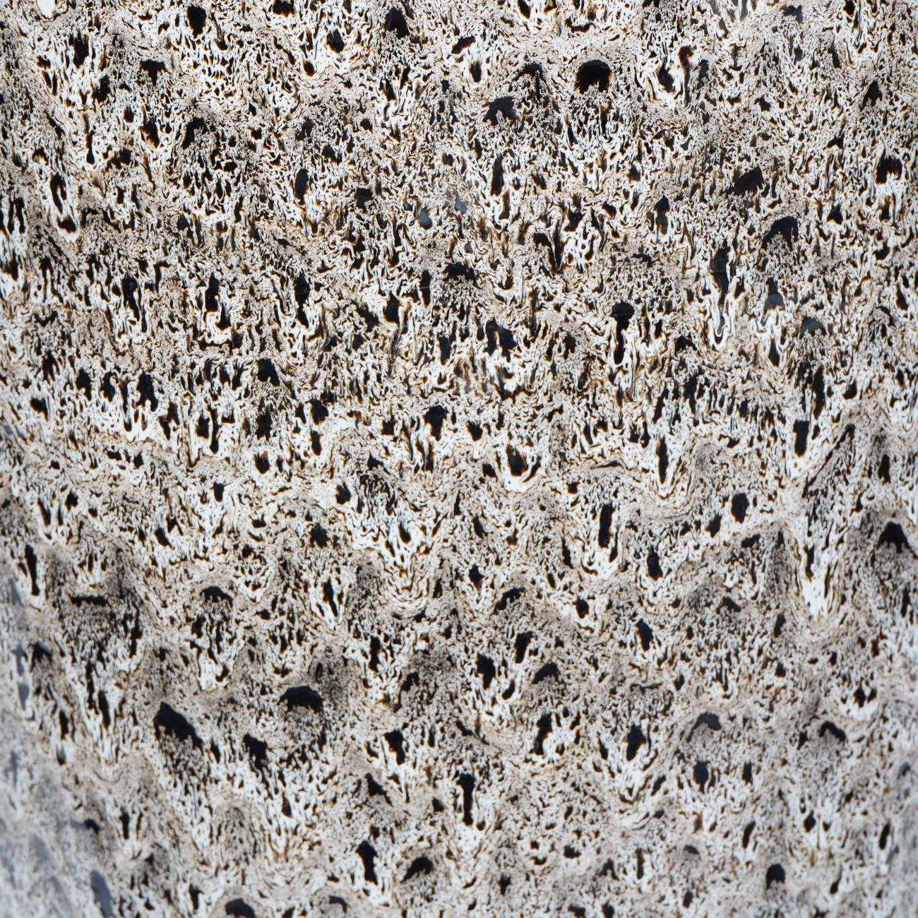 Mederno Reactive Glaze Ceramic Tall Taupe Planter 90cm Large